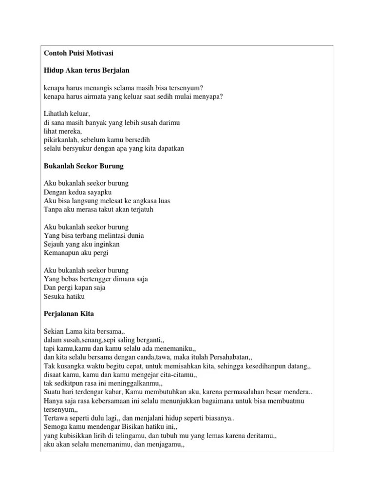 Puisi I Miss You | PDF