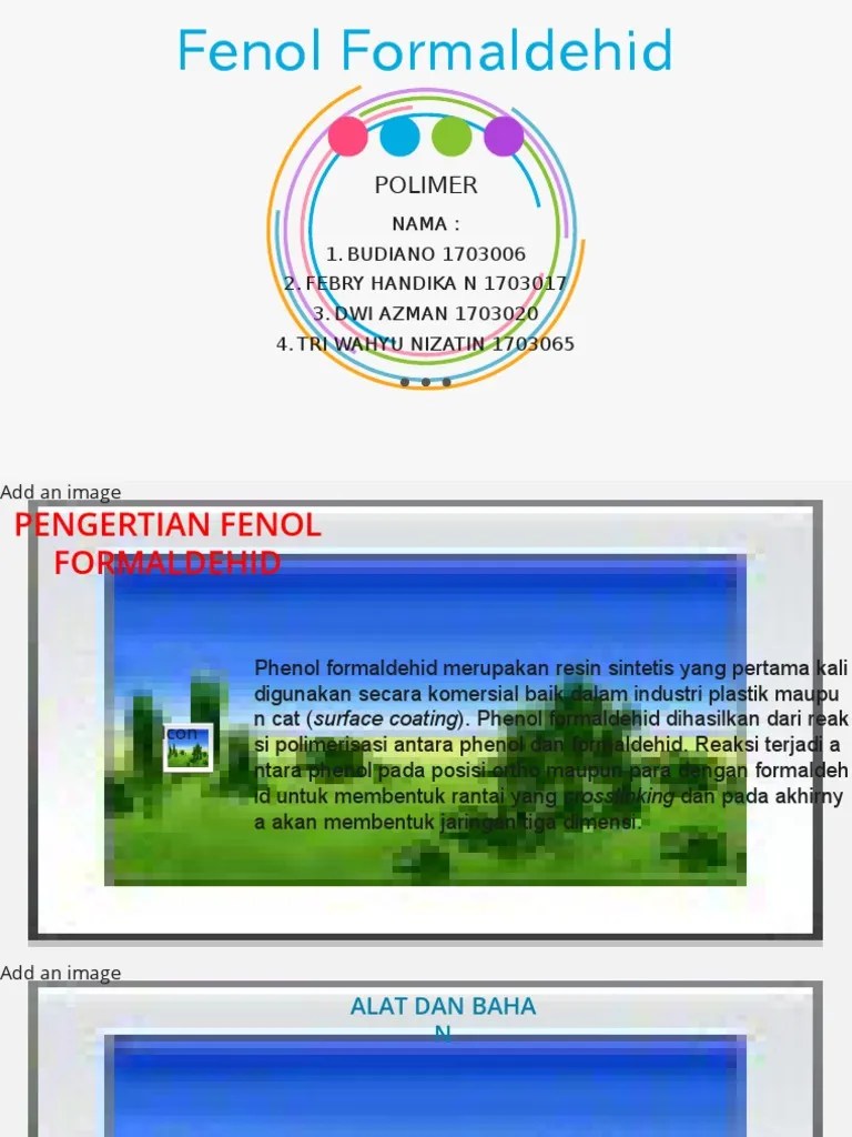 Fenol Formaldehid | PDF