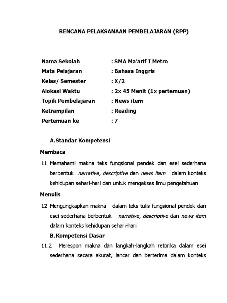 Rpp Sma News Item