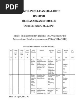 Terbitan terbaru 2020 / 2021 intan pariwara. Soal Hots Ips Kelas 5 Semester 2