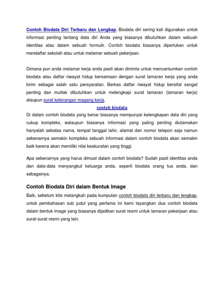 Contoh Paragraf Deskripsi Diri Sendiri - Contoh Deskripsi Diri Sendiri