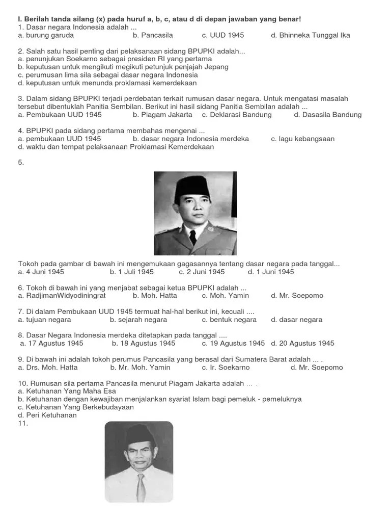 PKN Kelas 6 SMT 1 | PDF