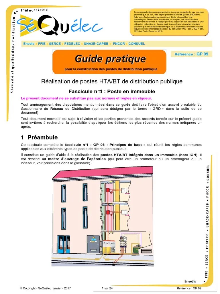 SeQuelec Guide 9 | PDF | Réseau électrique | Code de la construction et de  l&rsquo;habitation