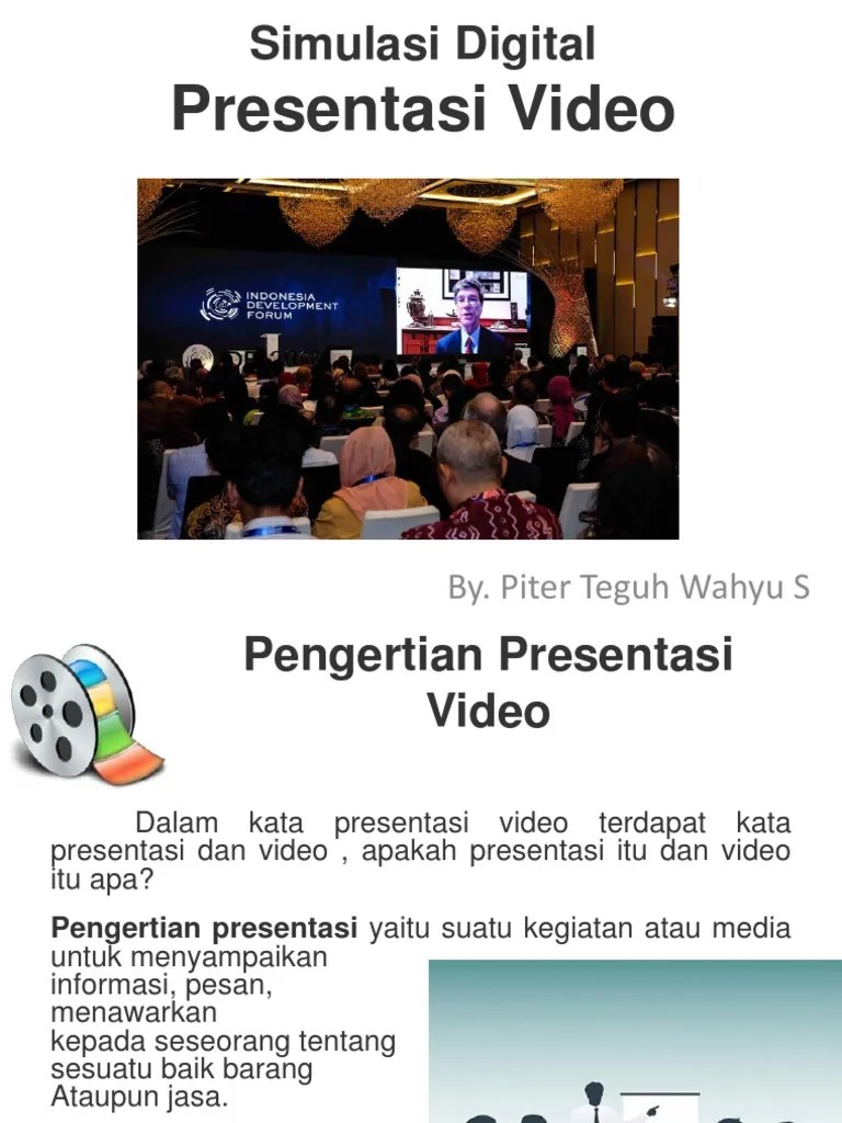 Jelaskan Pengertian Presentasi Video – Nasi
