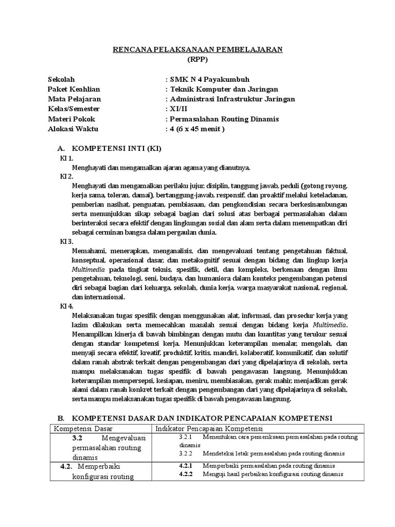 Kemudian access point (bisa juga . Rpp Administrasi Infrastruktur Jaringan Kd 2 Genap K13 Tkj Pdf