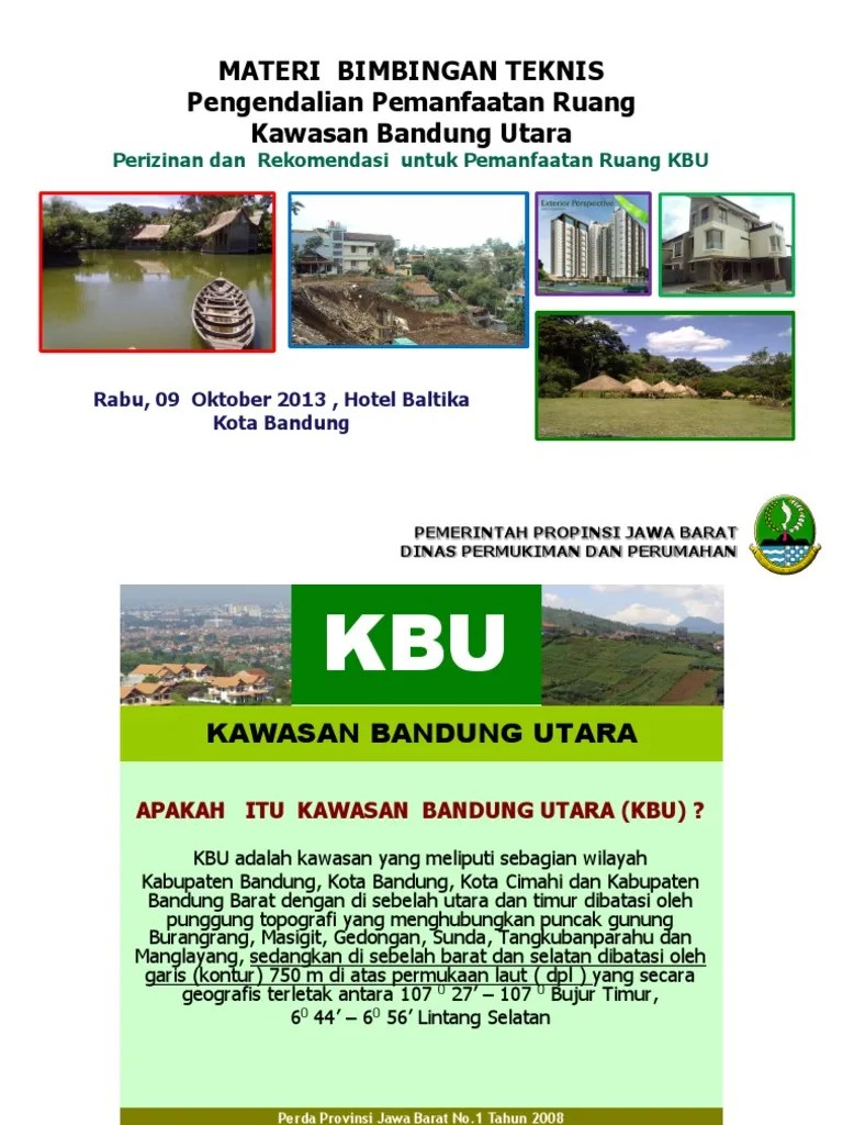 Kawasan Bandung Utara | PDF