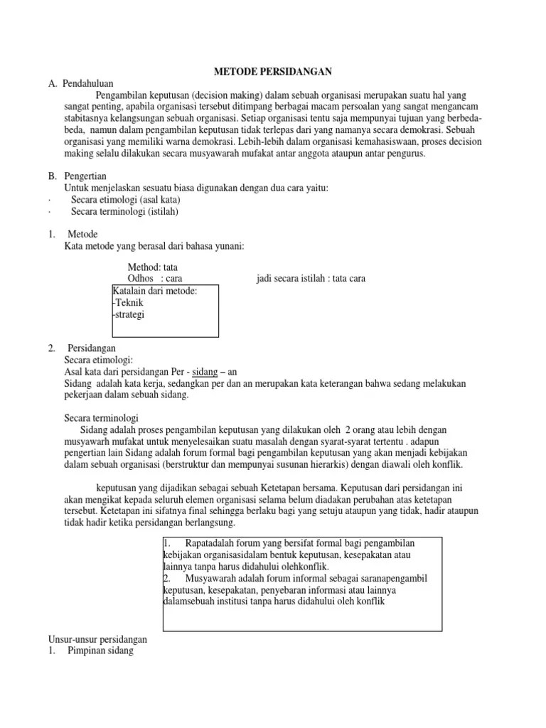 Terminologi Kata Lainnya
