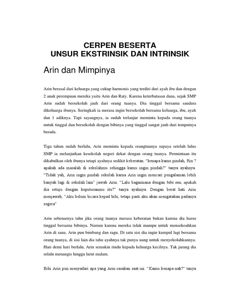 Cerpen persahabatan merupakan cerpen yang memiliki cerita tentang hubungan erat 2 orang atau lebih yang memiliki pesan moral tentang persahabatan. 44 Contoh Novel Persahabatan Beserta Unsur Intrinsiknya Info Cerita