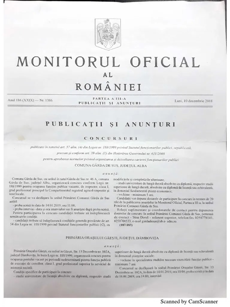 Comentarii, legislatie, doctrina si jurisprudenta, data aparitie: Diplome Anulate Monitor Pdf