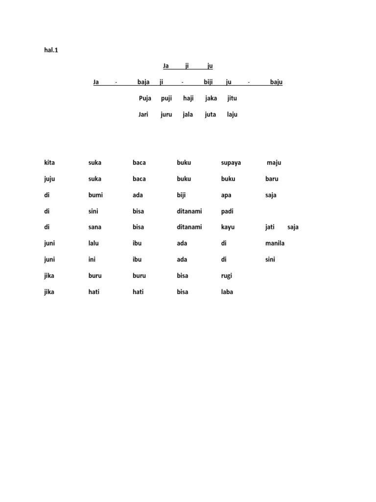 Modul Bacalah 2 | PDF