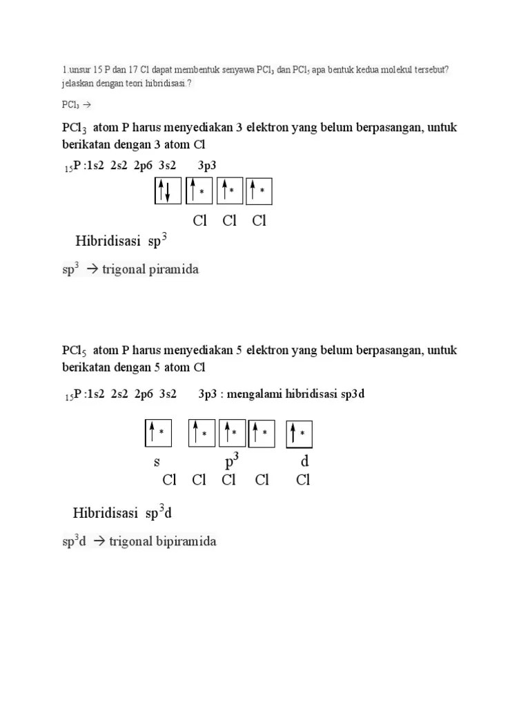 PCl3 &amp; PCl5 | PDF