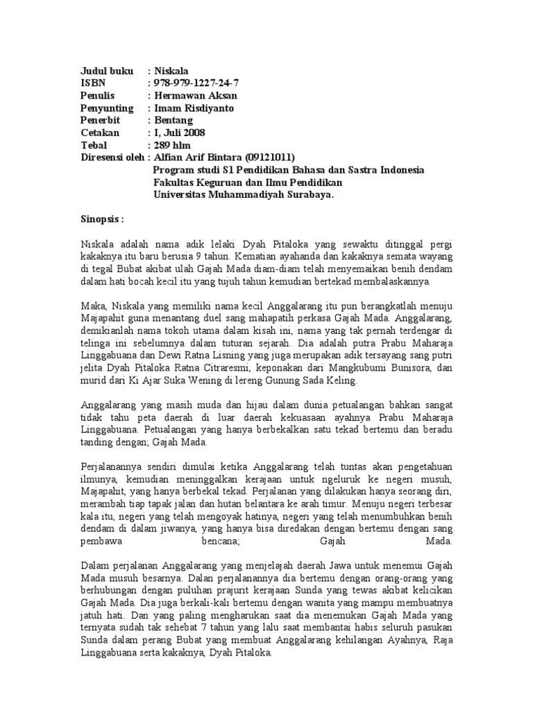 Sinopsis novel sunda beserta unsur intrinsik dan ekstrinsik. Contoh Cerpen Dan Unsur Intrinsiknya Dalam Bahasa Sunda Pigura