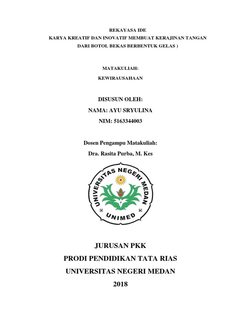 Contoh makalah rekayasa ide alat contoh makalah rekayasa perangkat. Rekayasa Ide Kewirausahaan Uli Pdf