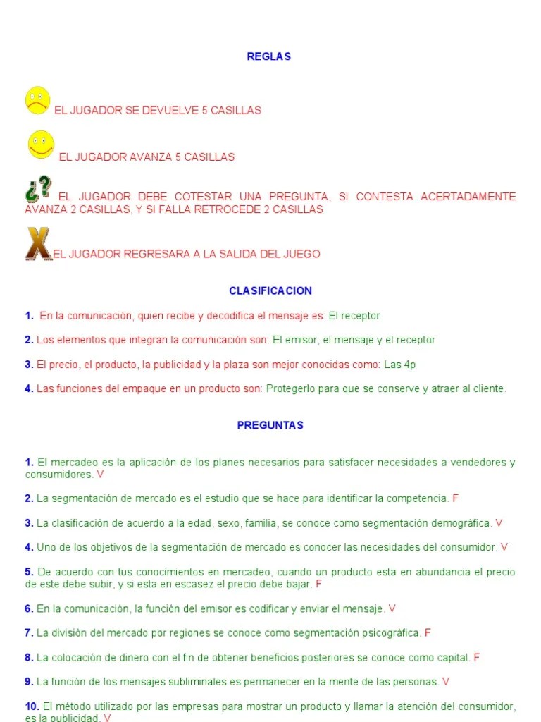 A continuación te diremos todo lo que debes saber . Reglas Juego Escalera Pdf
