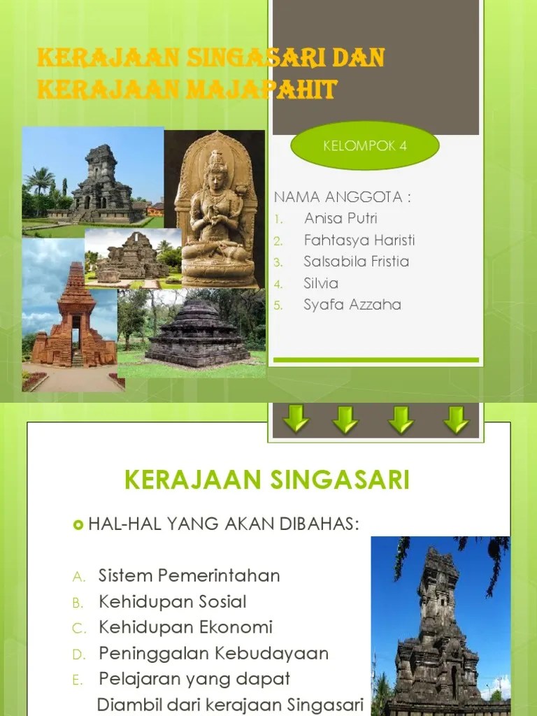 Kerajaan Singasari Dan Kerajaan Majapahit | PDF