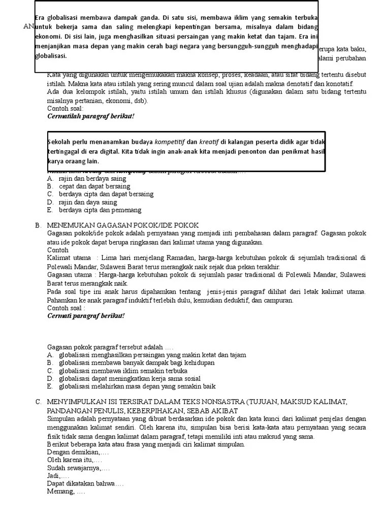 Contoh puisi balada ini pernah ditulis oleh w.s. Contoh Soal Makna Kias Dalam Puisi Kt Puisi