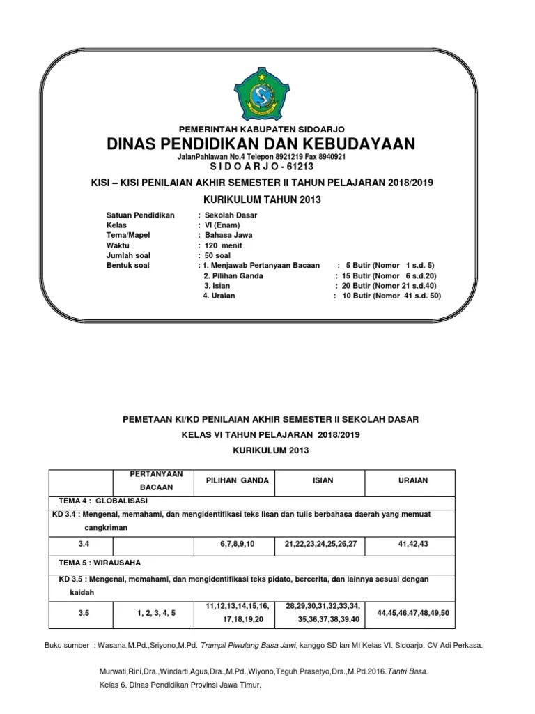 Apakah anda mencari gambar tentang buku bahasa jawa sd jawa timur? Bhs Jawa Kelas 6 Pdf