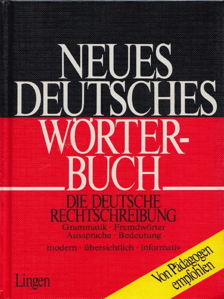 Prediksi angka main hongkong jumat. Neues Deutsches Worterbuch Die Deutsche Rechtschreibung 1981