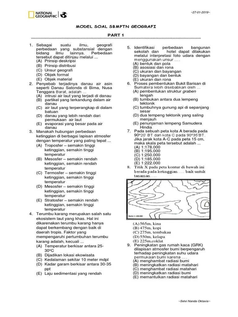 Dinamika atmosfer dan hubungannya dengan kehidupan untuk asn p3k . Soal Sbmptn Atmosfer Beinyu Com