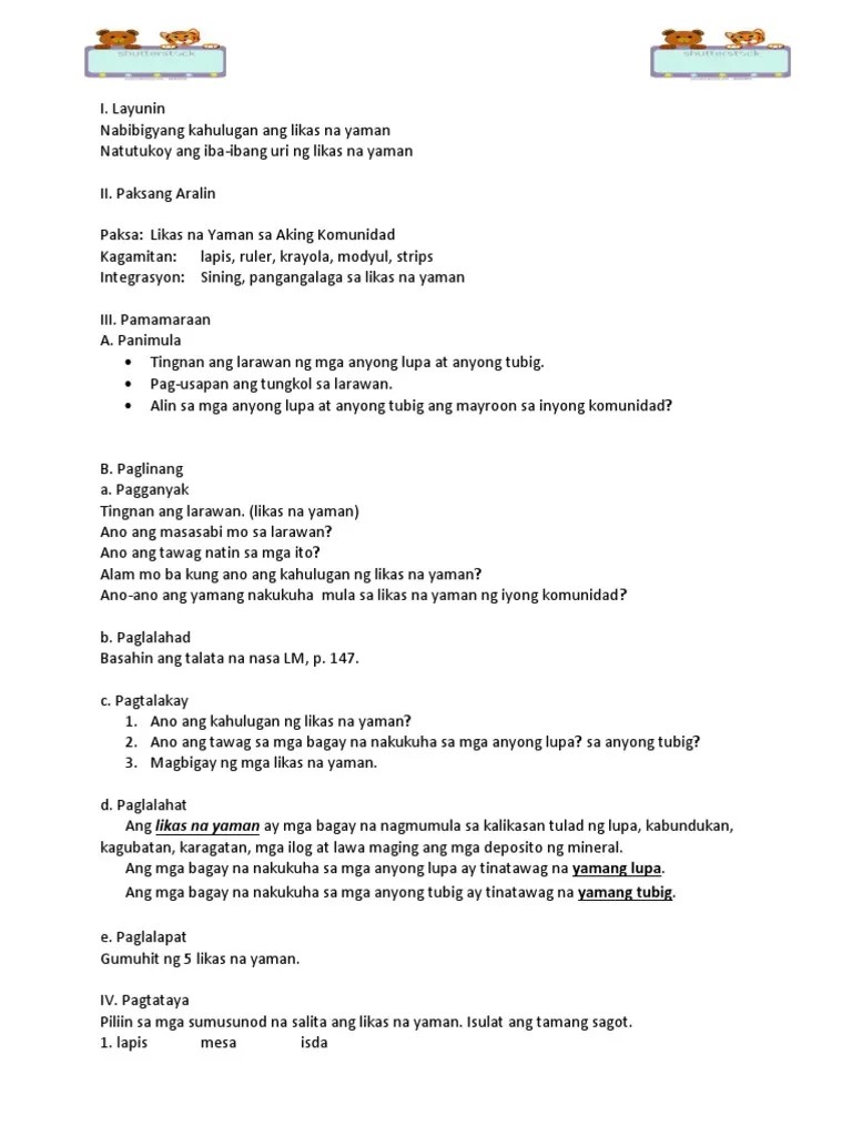 Isang maliit na uri na bunga ng … Ap3 Pdf