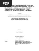 Teknik analisis data yang digunakan adalah deskriptif kuantitatif dan . Analisis Kegiatan Pengembangan Pdf