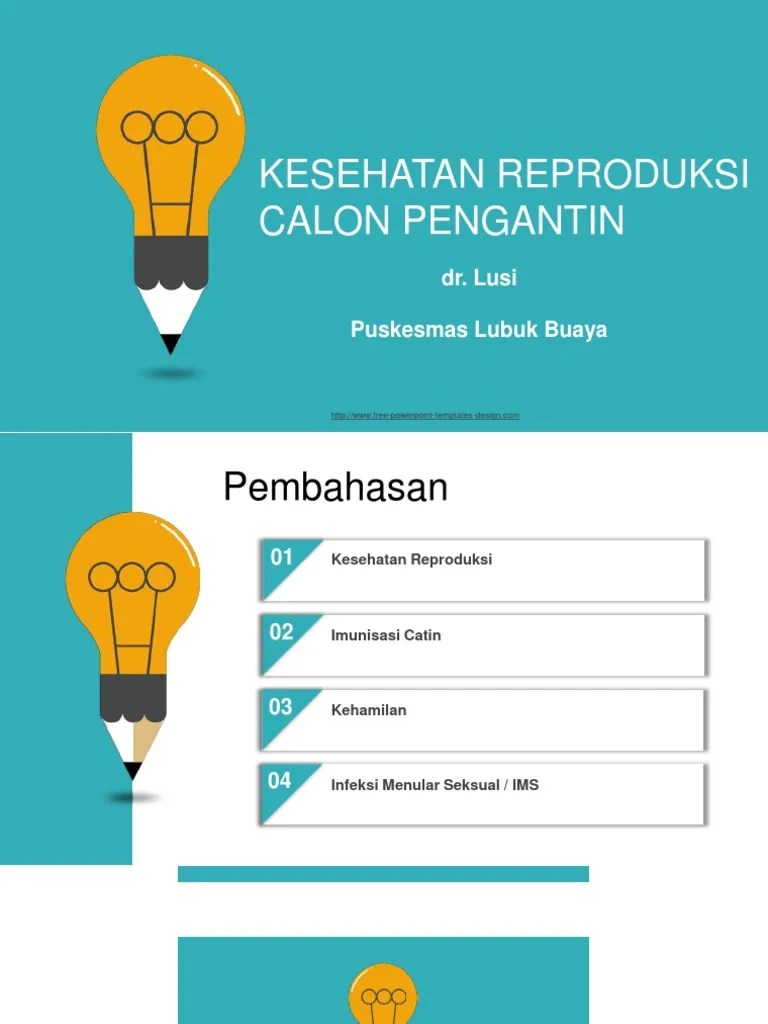 Penyuluhan Kesehatan Reproduksi Calon Pengantin | PDF