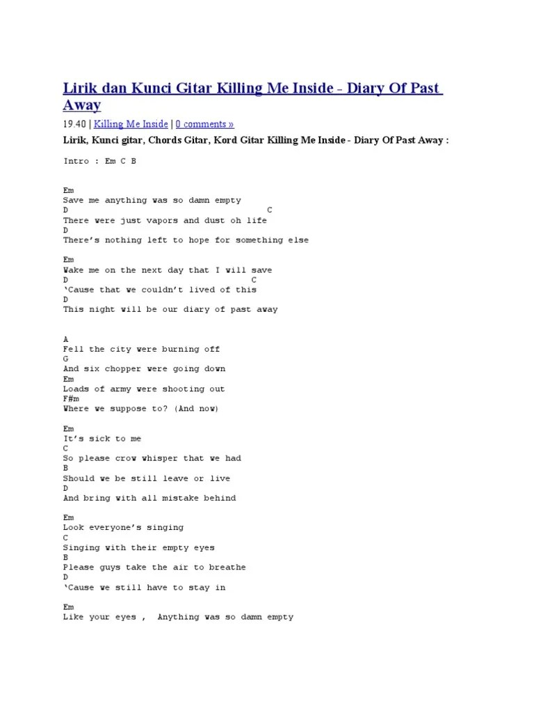 Chord Gitar Bondan Waktu - Chord Lagu Blog