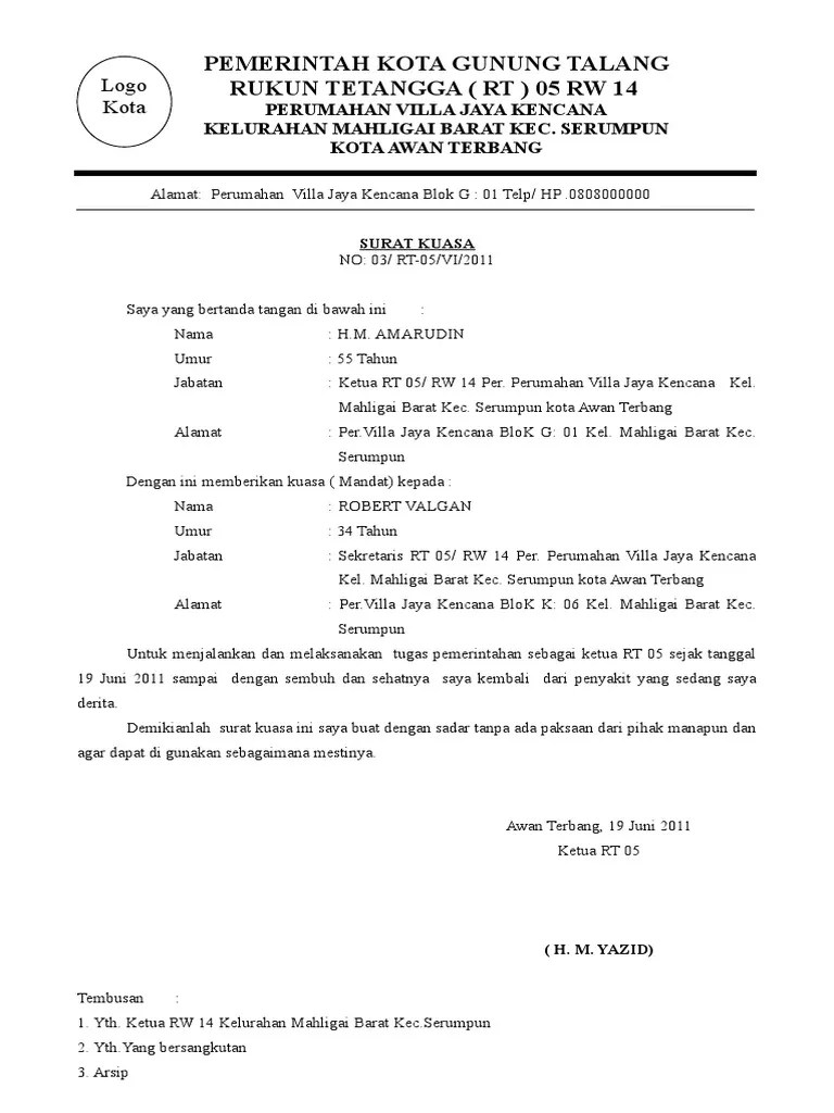 Contoh Surat Tugas Minta Sumbangan - Contoh Surat Terlengkap Gratis