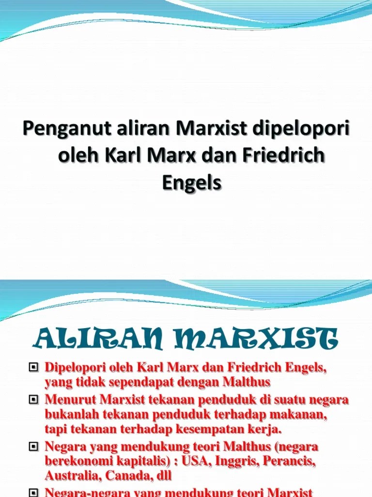 Teori Ekonomi Marxisme