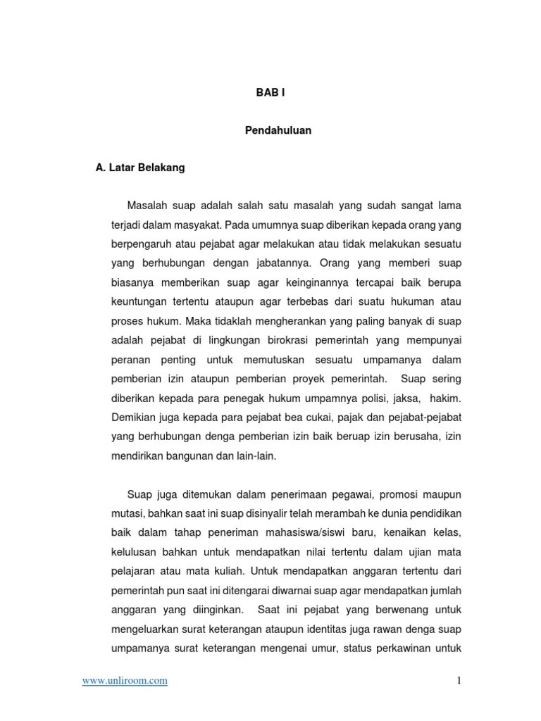 Bidang Pidana Suap | PDF