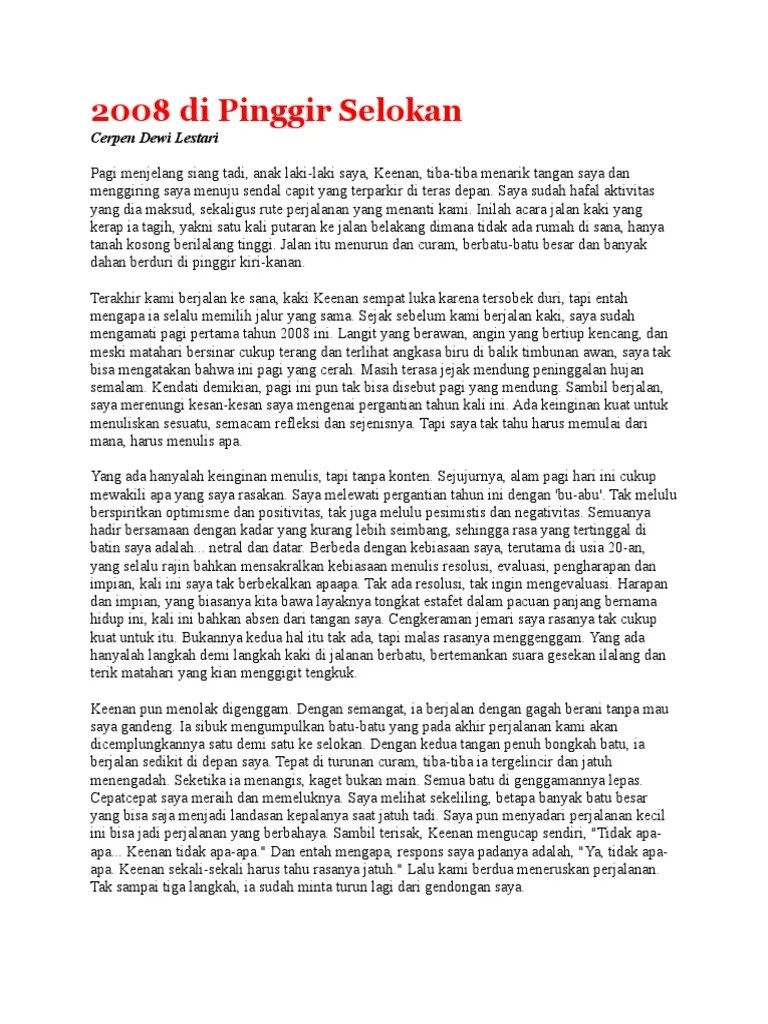 Kumpulan Cerpen Dee | PDF