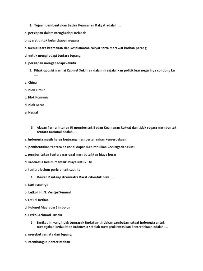 Hasbi Sejarah Xii | PDF