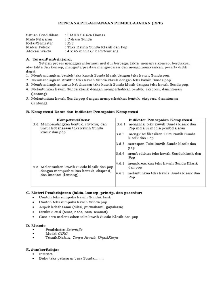 Kawih Sunda Nyaeta - Perangkat Sekolah