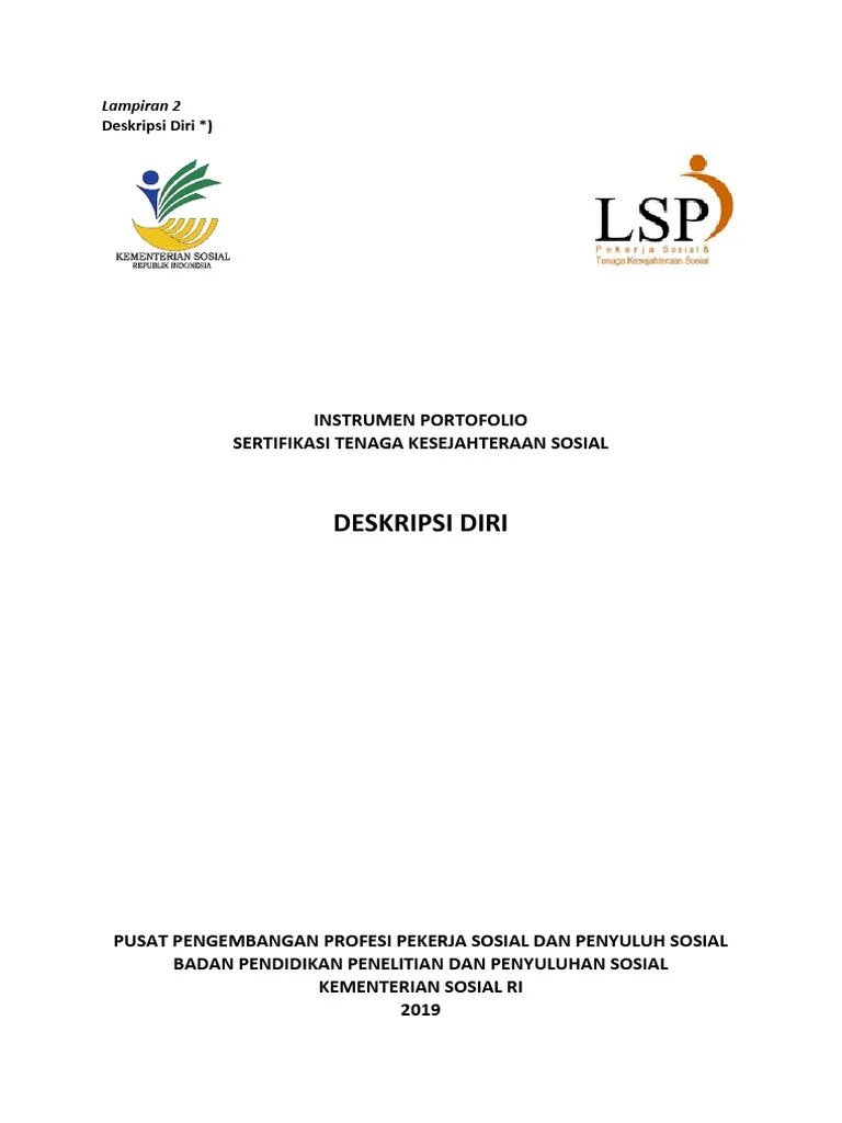 Contoh Deskripsi Diri-Spv | PDF