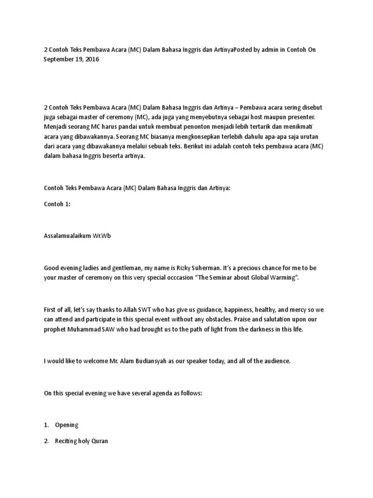 2 Contoh Teks P | PDF