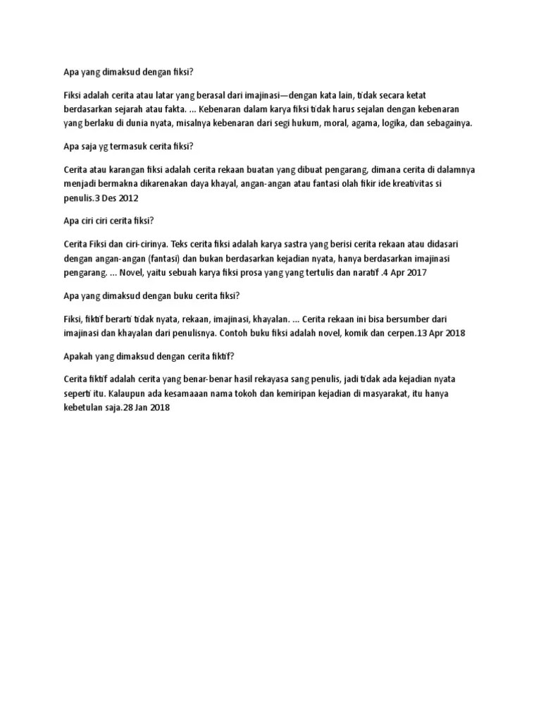 Apa Yang Dimaks | PDF