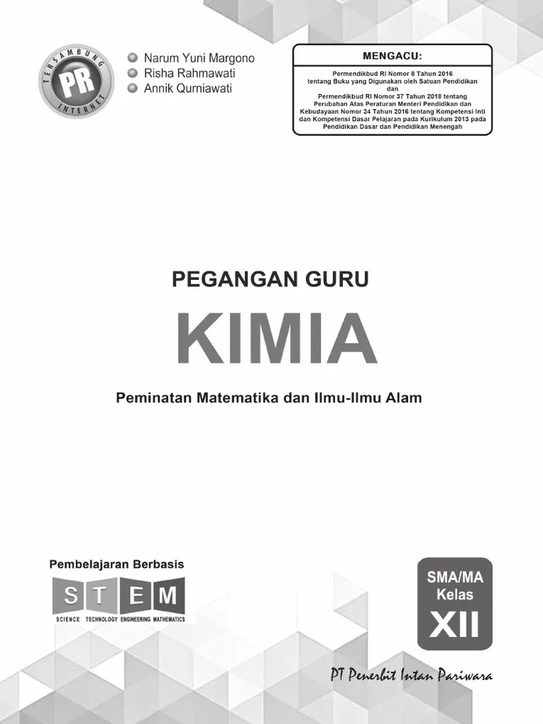 Kunci, Silabus &amp; RPP PR KIMIA 12 Edisi 2019 | PDF
