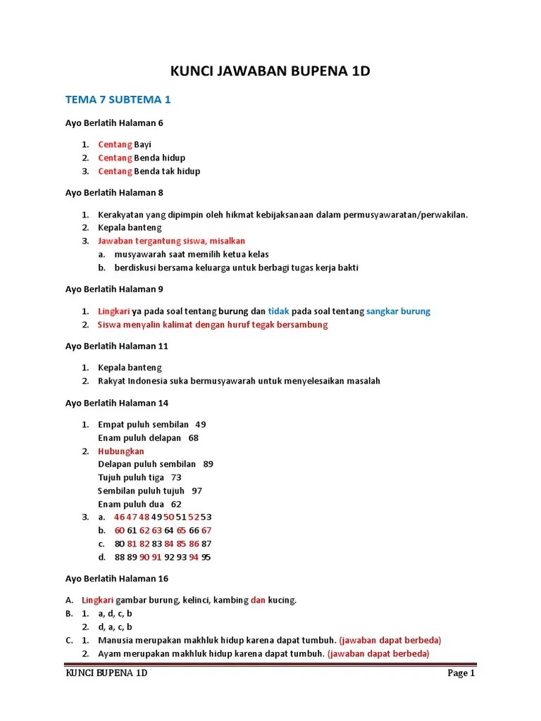 Download Kunci Jawaban Bupena Kelas 5 Jilid 5D Gif – Kunci 13