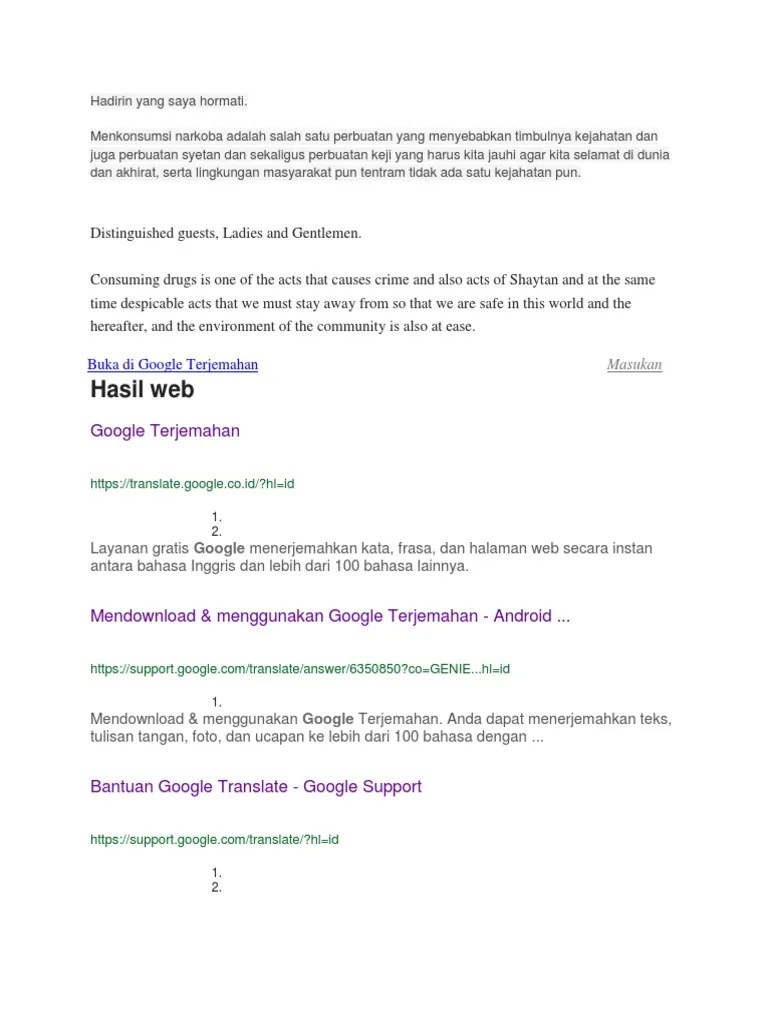 Google Terjemahan Translate Bahasa Sunda Ke Indonesia Lengkap