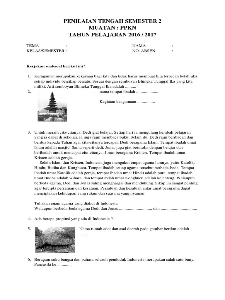 Penilaian Tengah Semester 2