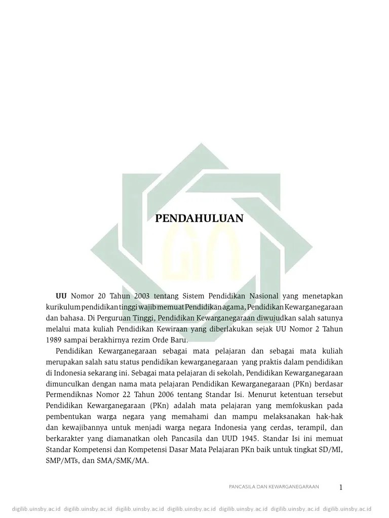 Sebagai contoh yang telah berhasil menerapkan pembinaan keterampilan dalam artian pembinaan kerja pada narapidana adalah. Pancasila Dan Pendidikan Kewargaan Pdf