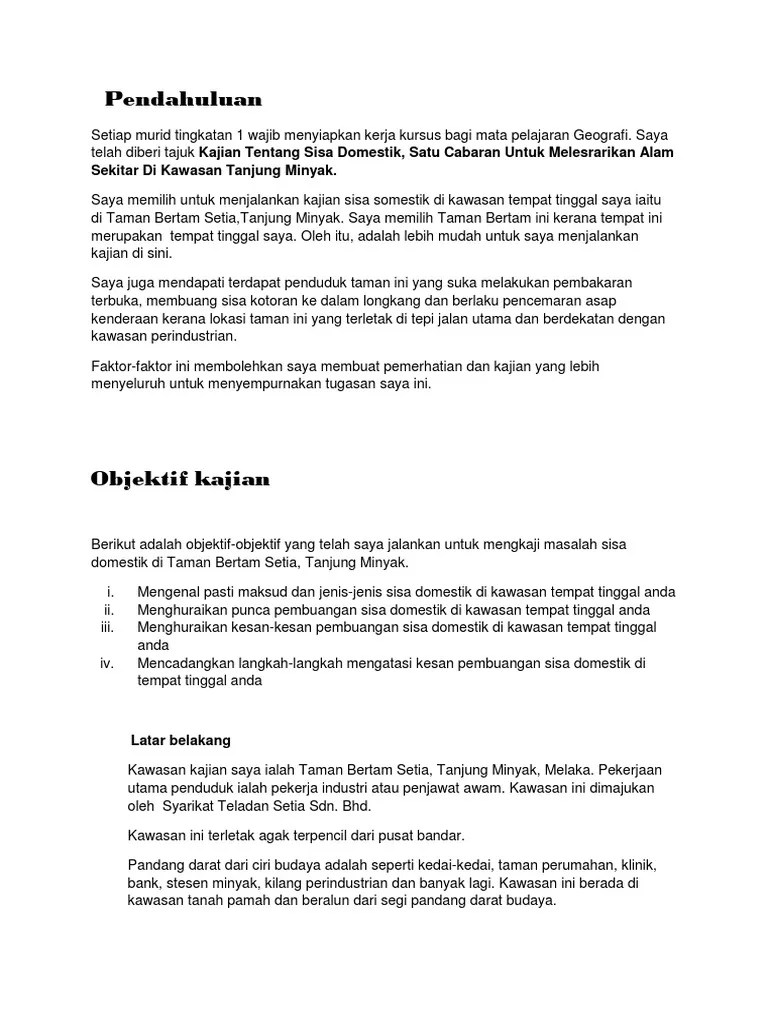 Jun 12, 2021 · hipotesis merupakan jawaban sementara karena kebenarannya masih perlu diuji dengan data dan lapangan. Kajian Tentang Sisa Domestik Pdf