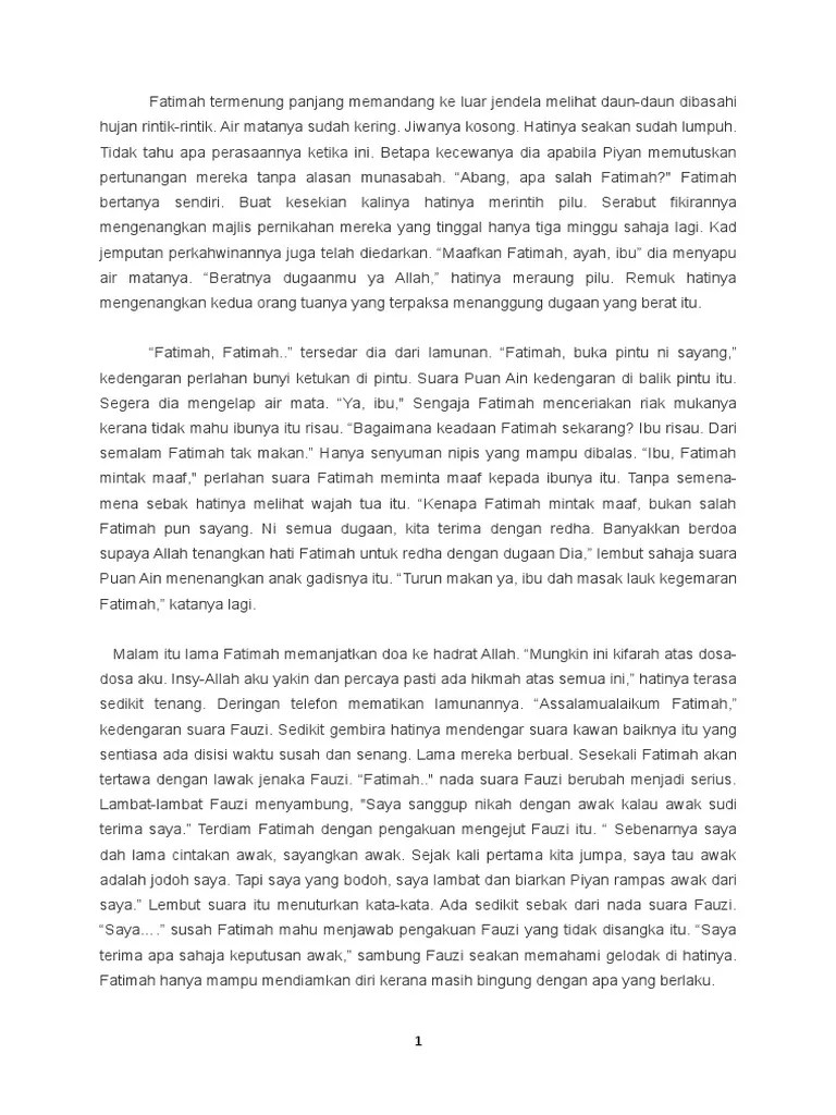 Cerpen Bahasa Melayu | PDF