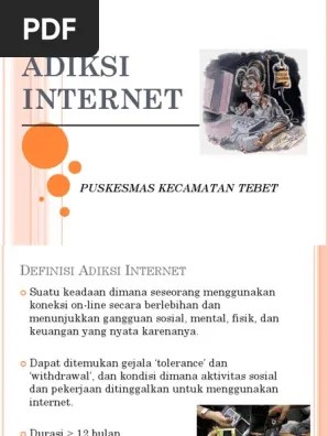 Adiksi Internet | PDF