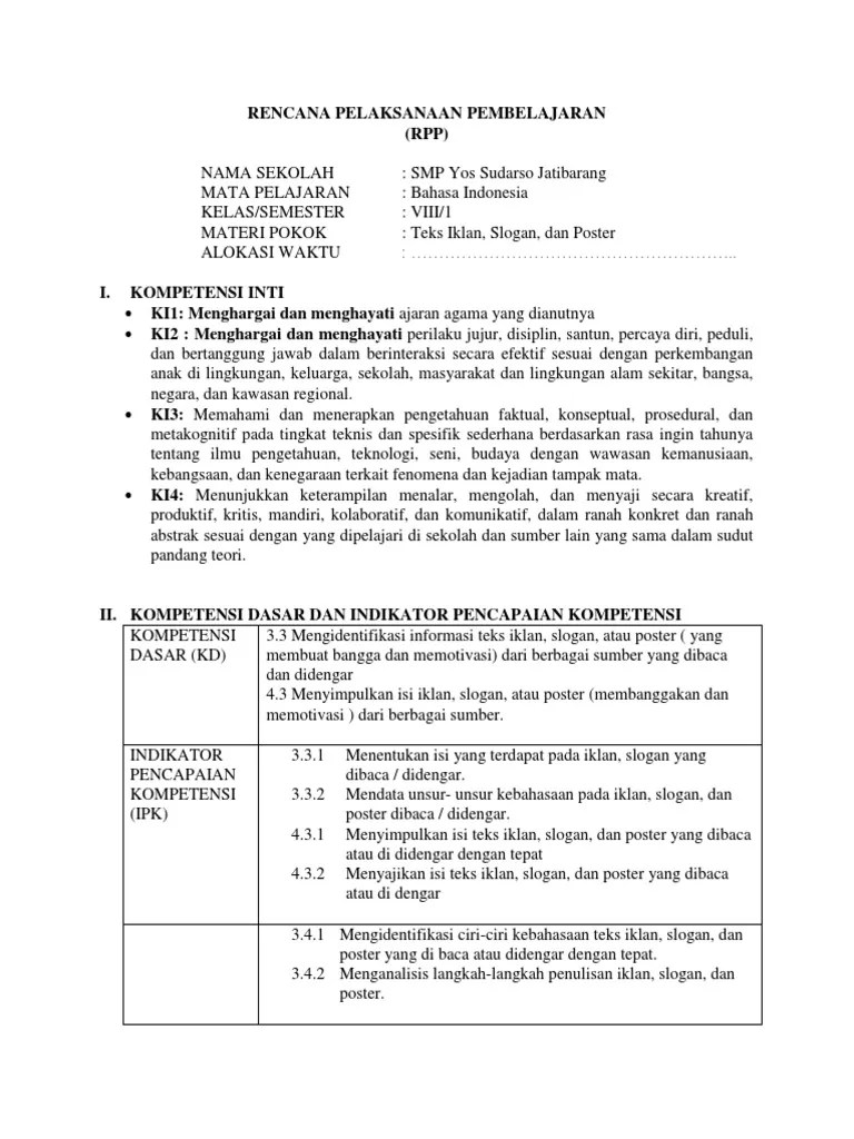 Unsur Kebahasaan Slogan Iklan Dan Poster | Contoh Poster