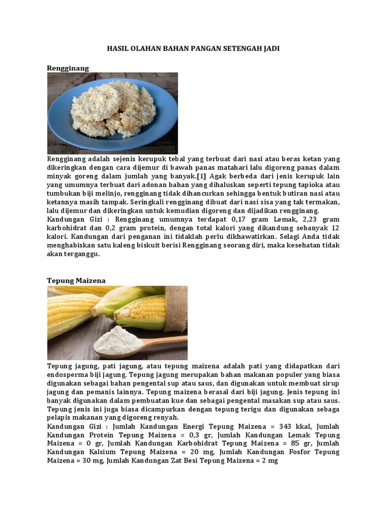 Puding ubi mie ubi keripik ubi. Produk Pangan Yang Terbuat Dari Bahan Setengah Jadi Dengan Butiran Halus Dari Tepung Terigu