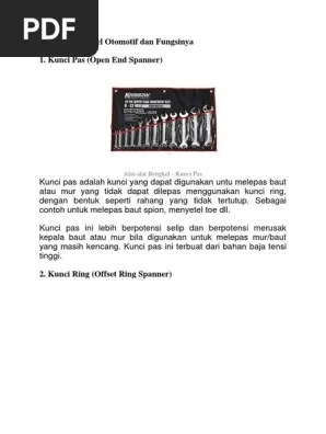Alat OTOMOTIF | PDF