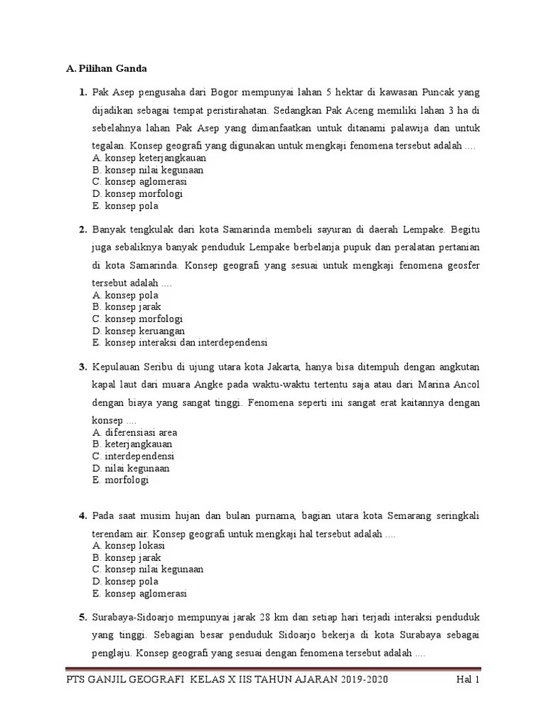 Mengapa Geografi Sangat Erat Kaitannya Dengan Konsep Keruangan - Berbagai  Ruang