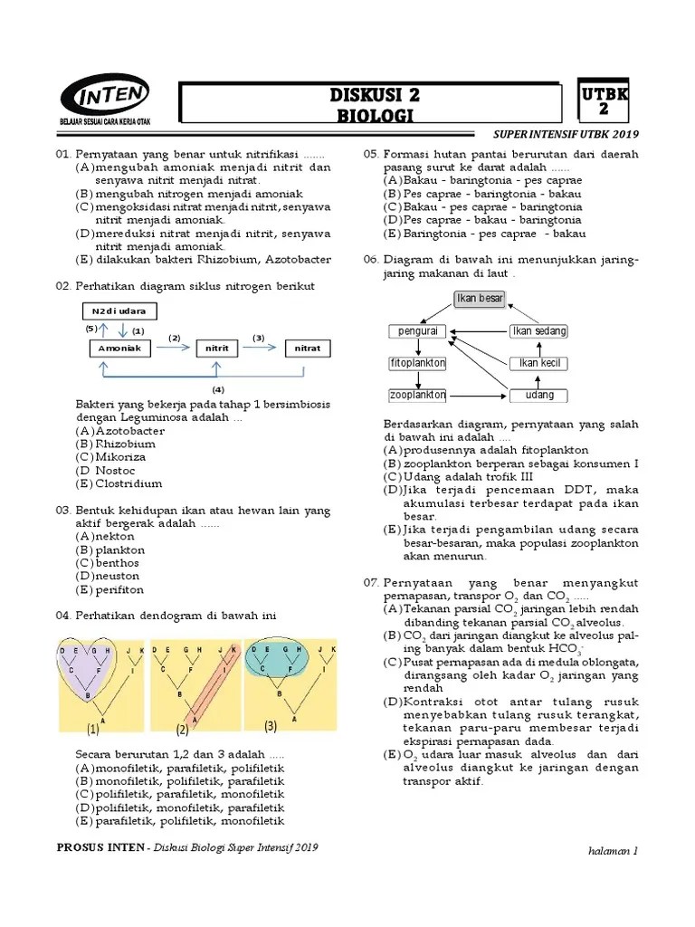Diskusi Bio Set-2 | PDF