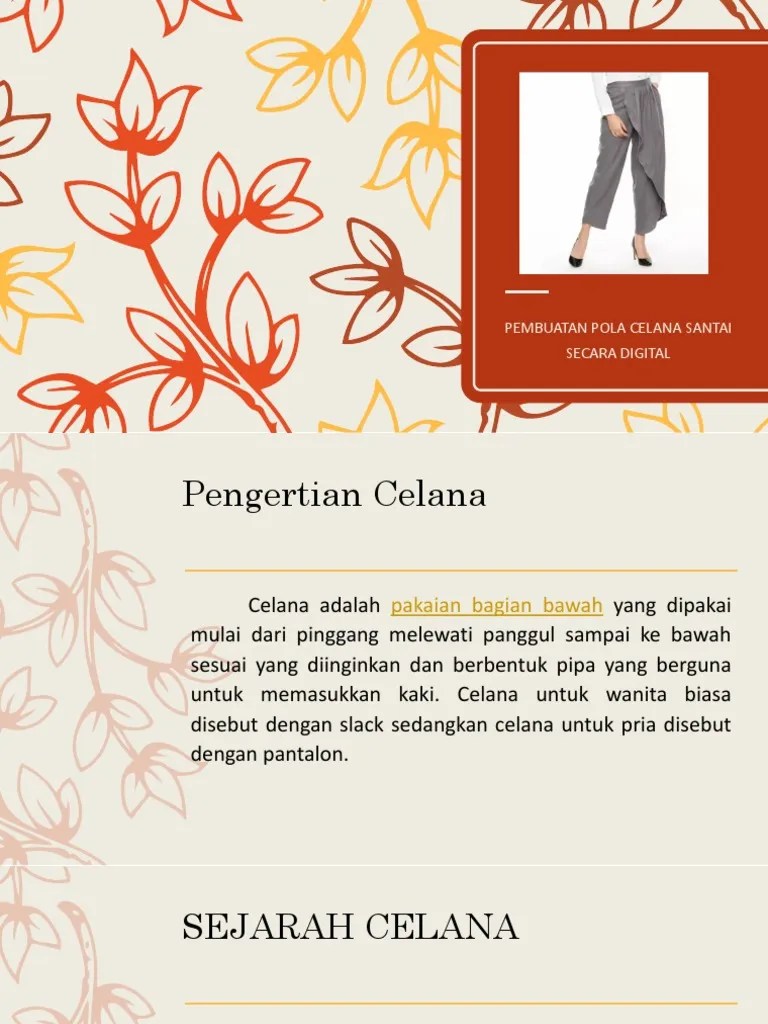 Celana Santai | PDF